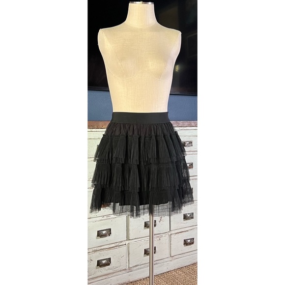 Elan Tulle Mini Skirt M - Picture 8 of 9